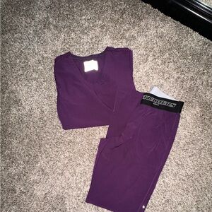 Grey's Anatomy Purple scrub set